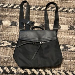 Black Backpack Purse